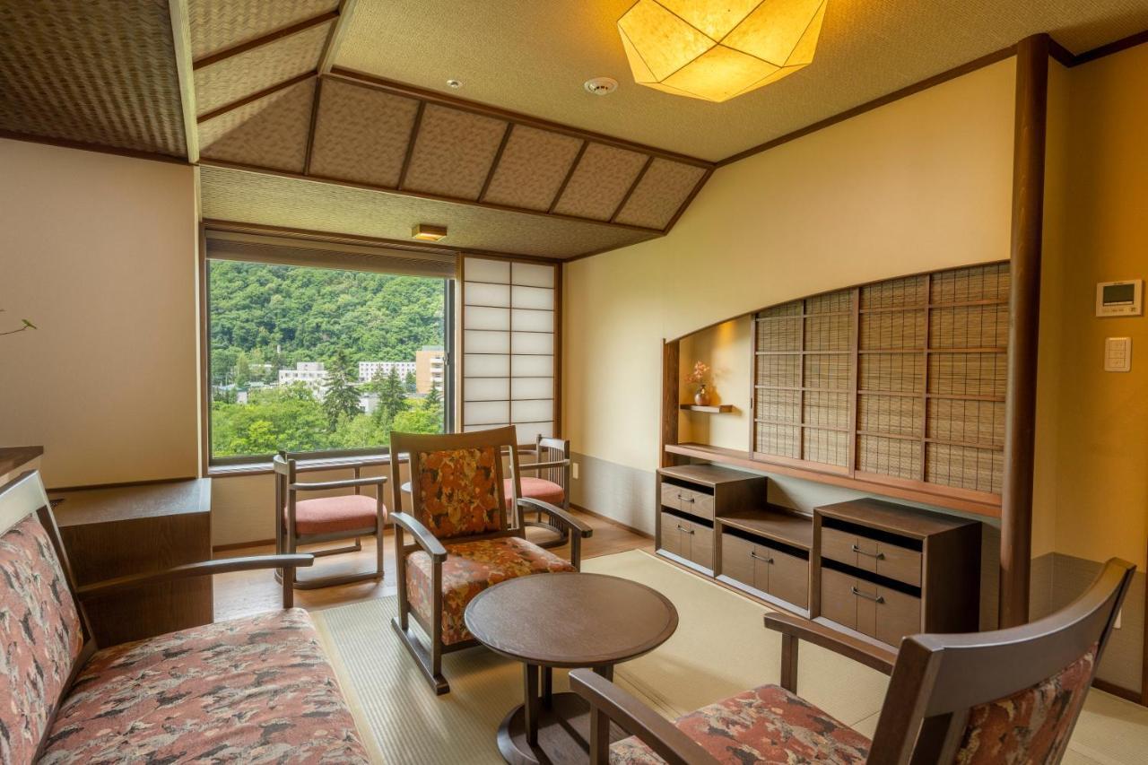 Jozankei Onsen Yurakusoan Sapporo Exterior foto