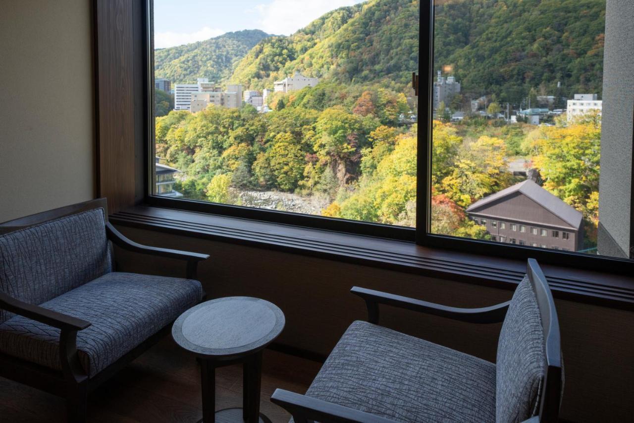 Jozankei Onsen Yurakusoan Sapporo Exterior foto