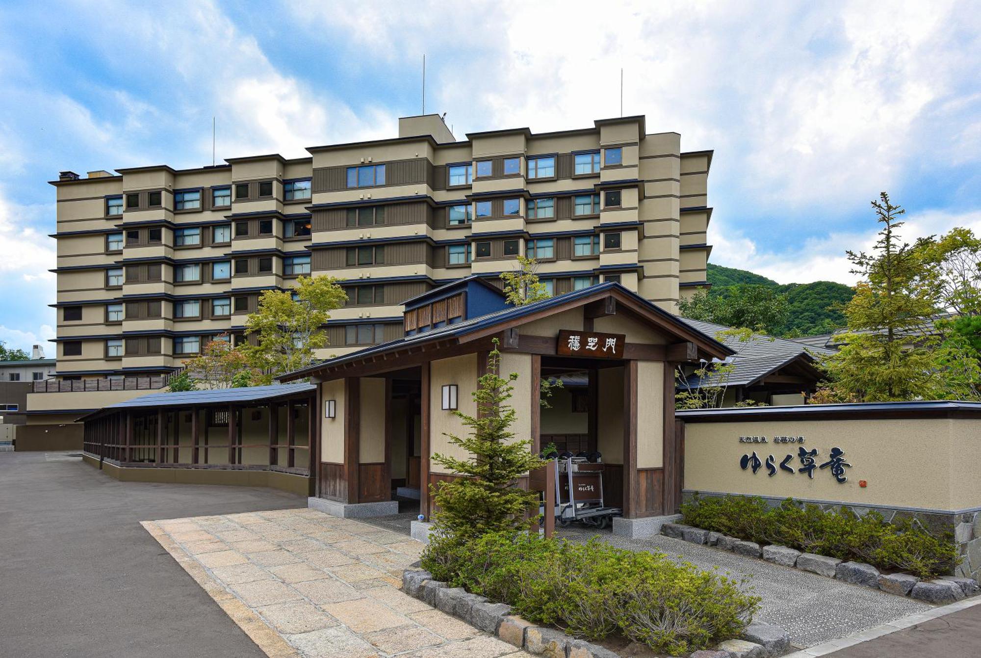 Jozankei Onsen Yurakusoan Sapporo Exterior foto